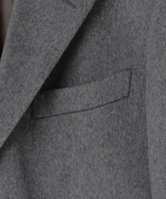 GOTAIRIKU 【MTRピュアカシミヤ】シングルブレストチェスターフィールドコート