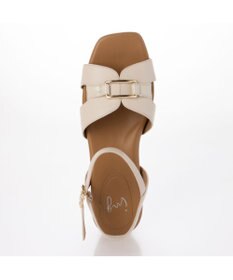 ing <ing>ローヒールウエッジサンダル