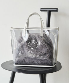 russet 【PEANUTS×russetコラボ第三弾】クリアトート×巾着セットバッグ(CE-1592)