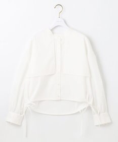 ANY SIS 【UVカット・接触冷感・速乾】クロップトヨークハオリ シャツ