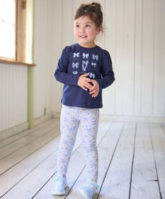 ANY KIDS 総柄フルレングスレギンス