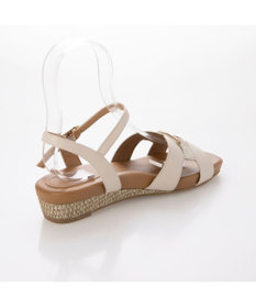 ing <ing>ローヒールウエッジサンダル