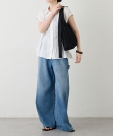russet ≪A4サイズ収納可能≫メッシュホーボーバッグ(CE-1749)