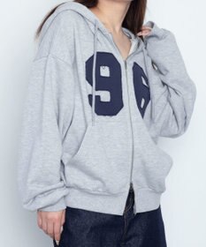 WEGO グラフィックZIPパーカー