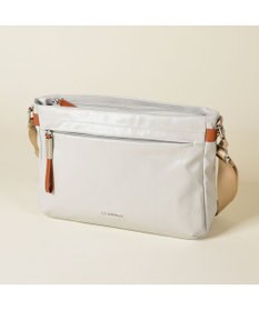 LA BAGAGERIE コーティングキャンバス ショルダーバッグ