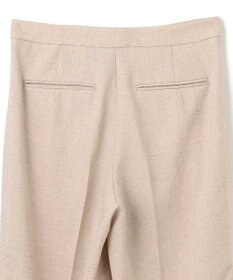 BEIGE， 【洗える】CAROLE / リネンライクフルレングスワイドパンツ