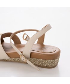 ing <ing>ローヒールウエッジサンダル