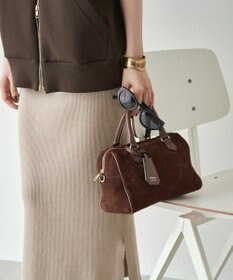 russet スエード2WAYミニボストンバッグ(CE-1570-WEB)