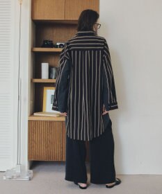 YECCA VECCA 2way袖デザインロングシャツ