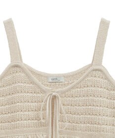 earth music&ecology フリンジニットビスチェ