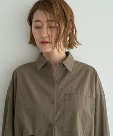 YECCA VECCA 2way袖デザインロングシャツ