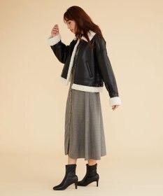 Feroux 【古畑星夏さん着用】サイドレースアップ ワンピース