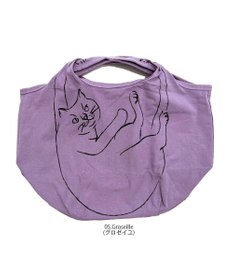 ROOTOTE 2673【ミニサイズ エコバッグ：ネコ柄】/ NA.ルーショッパーミニ.マルシェ-B