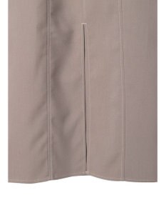 earth music&ecology 配色ステッチパフスリーブワンピース