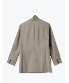 Te chichi ノーカラーダブルブレストジャケット