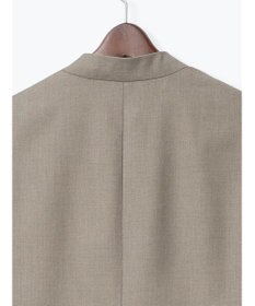 Te chichi ノーカラーダブルブレストジャケット