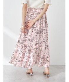 earth music&ecology ちょっとレトロなティアードスカート