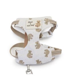 PET PARADISE ペットパラダイス くまちゃん スリム ハーネス＆リード 中型犬 SM