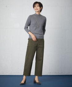 J.PRESS LADIES 【洗える】KNIT BASIC ハイネック ニット
