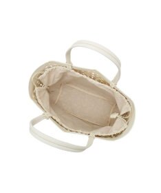 genten サスカットバスケット手提げバッグ＜LL＞