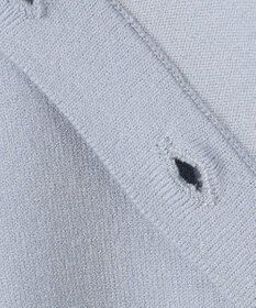 23区 【前後着用可能】ヴィスコースストレッチ カーディガン