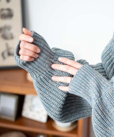 WEGO リボンニットボレロ