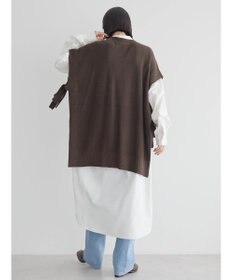 AMERICAN HOLIC ＳＥＴ　シャツワンピース＋ニットベスト