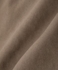 Green Parks スウェードライクギャザーブルゾン