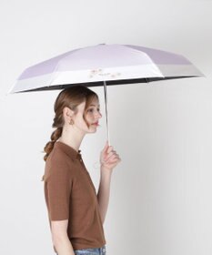 MOONBAT 【WEB限定/一級遮光99.99%】晴雨兼用折りたたみ日傘 ポール&ジョー(PAUL & JOE ACCESSOIRES)クリザンテーム/バイカラー 雨の日OK 遮熱 簡単開閉 UV 晴雨兼用