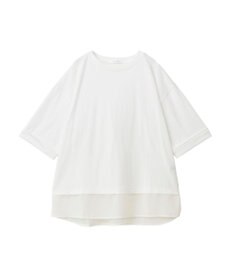 Green Parks ５分袖裾シアードッキングチュニック