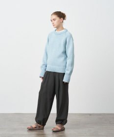 ATON KYOTO TSURIZOME SILK | ワイドイージーパンツ