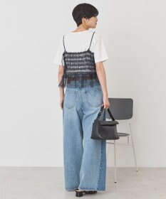 AMERICAN HOLIC 【2点セット】半袖Tシャツ＋チュールビスチェ