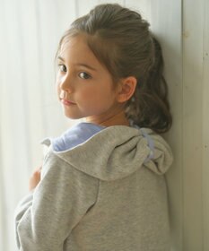 組曲 KIDS 【150-160cm】ドライコットン パーカー