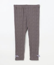 ANY KIDS ケーブル ジャガードレギンス