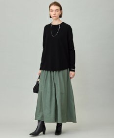 ICB 【洗える】ヴィスコースワイド プルオーバー