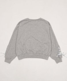WEGO レースアップリボンスウェット