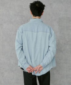 WEGO デニムウエスタンシャツ（LS）