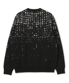 JOSEPH HOMME ドローイングブレイドジャガード　クルーネック長袖ニット