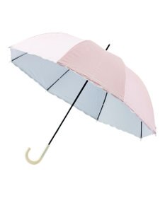 MOONBAT estaa 晴雨兼用 長傘 ハートエンブロイダリー 日傘 遮光 遮熱 UV