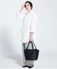 Y'SACCS 【Y’SACCS vous et】ドットジャカードトート Mサイズ