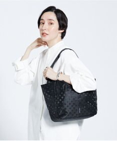 Y'SACCS 【Y’SACCS vous et】ドットジャカードトート Mサイズ