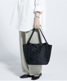 Y'SACCS 【Y’SACCS vous et】ドットジャカードトート Mサイズ