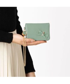 LANVIN en Bleu ペアル 2面パスケース