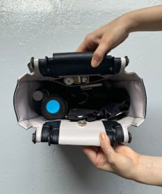 組曲 2WAYハンドルスクエアトート バッグ