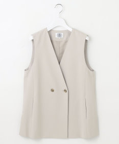 J.PRESS LADIES 【洗える・吸水速乾・接触冷感・セットアップ対応】Light ジョーゼット ジレ