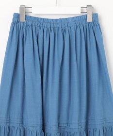 Feroux 【洗える】刺繍ティアード スカート