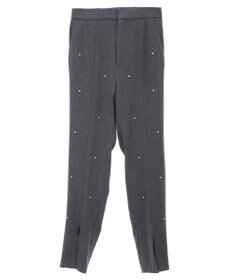 Green Parks ビジューテーパードパンツ