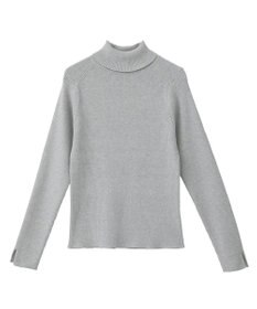 earth music&ecology 【イージーケア】【洗濯機洗い可】レンチング(TM)エコヴェロ(TM)(リブタートル)