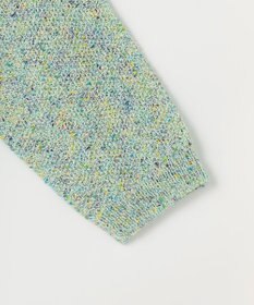 自由区 S 【上品・華やか・アンサンブル可】ドライツイーディー ニットジャケット風 カーディガン