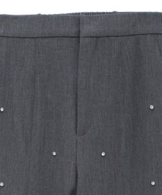 Green Parks ビジューテーパードパンツ